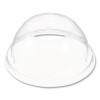 Dome-Top Sundae/Cold Cup Lids, Fits 12 Oz To 24 Oz Cold Cups, Plastic, Clear, 1,000/Carton