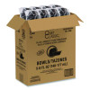 Quiet Classic Laminated Foam Dinnerware, Bowl, 5 Oz, Black, 125/Sleeve, 8 Sleeves/Carton