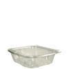 Clearpac Safeseal Rpet Tamper-Resistant/Evident Containers, Embossed Bottom, 24 Oz, 6.37 x 7.15 x 1.86, Clear, 200/Carton