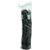 Optima Reclosable Lids For Hot Paper Cups, Fits 12 Oz To 24 Oz Hot Cups, Plastic, Black, 1,200/Carton