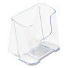 Docuholder For Countertop/Wall-Mount, Leaflet Size, 4.37w X 3.25d X 3.87h, Clear