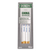 China Marker, White, Dozen