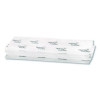 Easymop Microfiber Dust Mop Pads, 16 x 5.3, White, 50/Pack