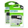 D1 Standard Labels, 0.5" x 23 Ft, Black Print On White Tape, 2/Pack