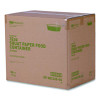 Greenstripe Paper Food Containers, 32 Oz, 7.28" Dia x 2.48", White, 300/Carton