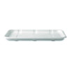 Meat And Produce Food Trays, 8.5 x 6.2 x 0.5, White, Sugarcane Fiber, 400/Carton