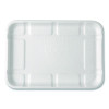 Meat And Produce Food Trays, 8.5 x 6.2 x 0.5, White, Sugarcane Fiber, 400/Carton