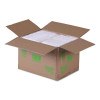 Worldview Vanguard Rectangular Container, 32 Oz, 4.71 x 7.01 x 1.04, White, Sugarcane Fiber, 400/Carton