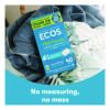 Laundry Detergent Packs, Free And Clear, 40 Pods/Pack, 6 Packs/Carton