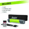 Pro Series Hybrid Handheld, Rechargeable Lithium Ion Battery/2 Aa Batteries (Included), Gray/Green