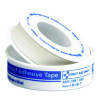 Waterproof-Adhesive Medical Tape With Dispenser, 0.5" x 15 Ft, White
