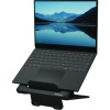 Breyta Laptop Stand, 9.25" x 10.55" x 0.55" To 8", Black, Supports Up To 8.8 Lbs
