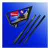 Outdoor Powercorner Angle Broom, 48" Handle, Black/Gray