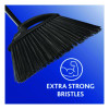 Outdoor Powercorner Angle Broom, 48" Handle, Black/Gray