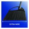 Outdoor Powercorner Angle Broom, 48" Handle, Black/Gray