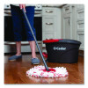 Ezwring Deep Clean Refill, Patented Microfiber, Custom Size For Ez Wring Mop Systems, Red/White, 4/Carton