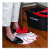 Ezwring Deep Clean Refill, Microfiber, Custom Size For Ez Wring Mop System, Red/White