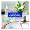 Flex And Catch Duster Heavy-Duty Refills, Polyester, White, 5/Pack