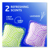 Cleaning Pacs, Lavender Scent, 10/Pack, 8 Packs/Carton
