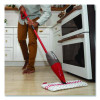 Promist Max Refill, Microfiber, Custom Size For Promist Mop System, Red/White/Gray