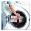 Promist Max Refill, Microfiber, Custom Size For Promist Mop System, Red/White/Gray