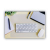 Desktex Polycarbonate Desk Pad, 22" x 17", Clear
