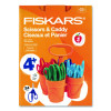 Classpack Scissors Caddy, Pointed Tip, 5" Long, 1.6" Cut Length, Straight Asst Color Handles: Blue/Green/Lt Blue/Red, 24/Set
