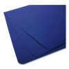 Solids Presentation Covers For Binding Systems, Plastic, Round Corners, 11 x 8.75, Navy, 25/Pack