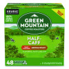 Half-Caff Coffee K-Cups, 0.33 Oz, 48/Box