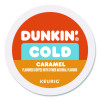Cold Iced Coffee K-Cups, Caramel, 0.44 Oz, 22/Box