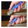 Folding Lock Back Utility Knife Set, 1 Standard, 1 Mini, Blue