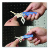 Folding Lock Back Utility Knife Set, 1 Standard, 1 Mini, Blue