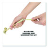 5-In-1 Carpenter's Hammer With Nesting Handle Containing Four Screwdrivers, 6.5" Long Gold Handle