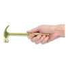 5-In-1 Carpenter's Hammer, Tool-Storage Nesting Handle With Four Screwdrivers, 8 Oz Steel Curved Claw Head, 6.5" Gold Handle