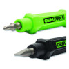 6-Way Pen-Style Screw/Nut Driver, Metric 6-Point, Phillips And Sae Slotted Bits, 5.38" Long, 4/Pack