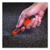 Snap-Off Utility Knife Set, 9 Mm Knife, 18 Mm Knife, Orange/Black