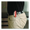 Quick Change Lock Back Utility Knife, 3.5" Aluminum Handle, Orange