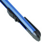 Snap-Off Utility Knife, 9 Mm Blade, 5" Plastic Handle, Blue