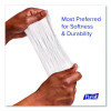 Cottony Soft Individually Wrapped Sanitizing Hand Wipes, 5 x 7, Herbal Scent, White, 480/Carton