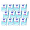 Cottony Soft Individually Wrapped Sanitizing Hand Wipes, 5 x 7, Herbal Scent, White, 480/Carton