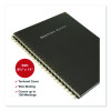 Meeting Notes Book, Space For Up To 159 Meetings, Meeting-Minutes/Notes Format, Black/Gold Cover, (80) 11 x 8.5 Sheets