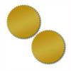 Seals, 1.75" Diameter, Gold Foil, 50/Pack