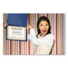 Foil Border Certificates, 8.5 X 11, Ivory/Gold With Gold Braided Border, 15/Pack