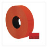 One-Line Pricemarker Labels, Red, 2,500 Labels/Roll