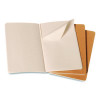 Cahier Journal, 1-Subject, Narrow Rule, Brown Kraft Cover, (32) 5.5 x 3.5 Sheets, 3/Pack