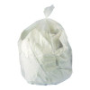 Linear Low-Density Can Liners, 16 Gal, 0.7 Mil, 24" x 32", Clear, Interleaved Roll, 500/Carton