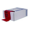 Healthcare Biohazard Printed Low-Density Can Liners, Infectious Waste, 44 Gal, 3.2 Mil, 37" x 50", Red, Flat Pack, 75/Carton
