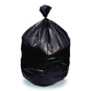 Linear Low Density Can Liners, 56 Gal, 1.5 Mil, 46' x 50", Black, 100/Carton