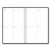 Recycled Non-Dated Monthly/Weekly Planner, 70's Stripes, Multicolor Cover, Undated