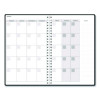 Recycled Non-Dated Monthly/Weekly Planner, 70's Stripes, Multicolor Cover, Undated